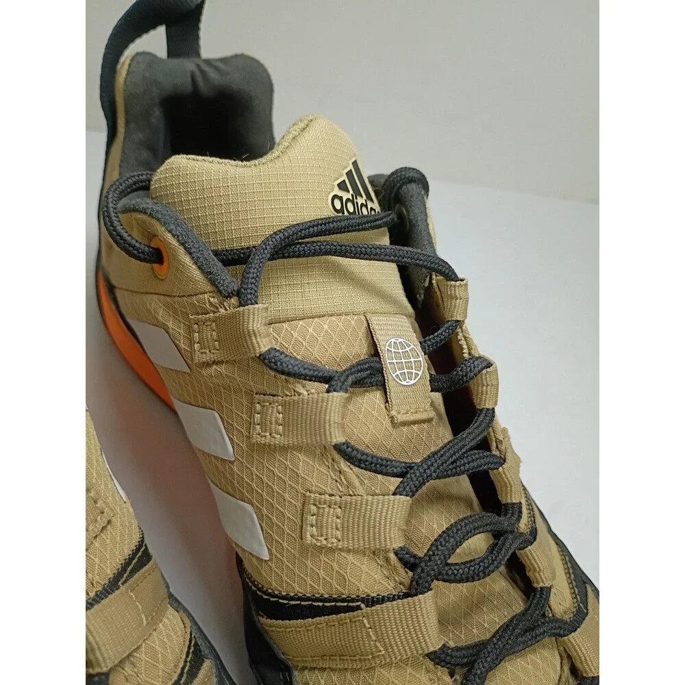 Adidas Terrex Swift Solo Approach shoes in Beige Tone/Flash Orange Men's Size 9